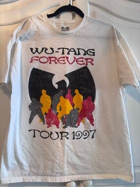 Wu-Tang Forever Tour 1997 Short Sleeve Tee - White